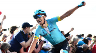 Magnus Cort Neilsen wins stage two of the men's Tour de Yorkshire