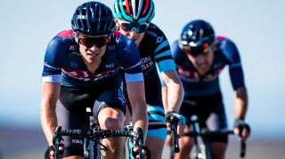 Tom Moses at the Tour of the Reservoir.