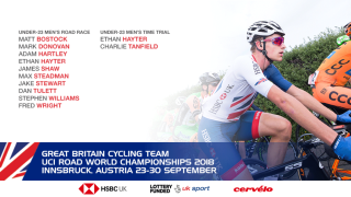 GBCT team for the 2018 UCI Road World Championships.