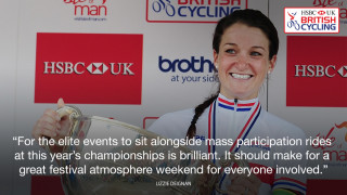 National championships will help to inspire says reiging champion Lizzie Deignan