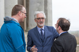 Lancaster Grand Prix Launch - Ashton Memorial, Lancaster, England - Brian Cookson at the launch of the Lancaster Grand Prix Cycle Race.