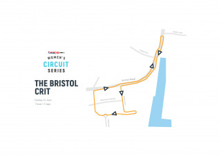 The Bristol Crit route 2019.