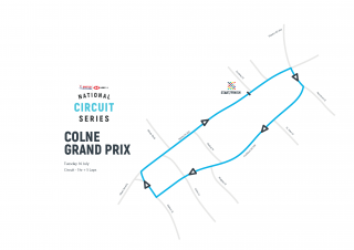 Colne GP 2019 course.