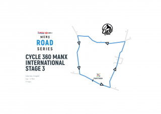 Cycle 360 Manx International Stage Race Stage 3 Map.