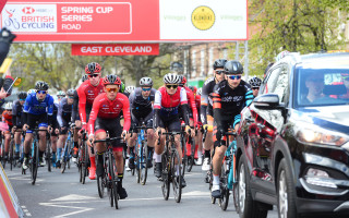 Men's rollout at the East Cleveland Klondike 2018 part of the HSBC UK | National Road Series.