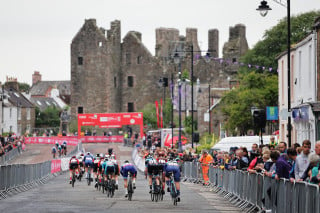 The circuit race at the British National Road Championships, 2022 at Kirkcudbright.