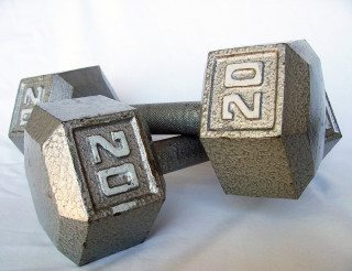 Image of dumbells