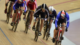 Jess Varnish won four titles at the 2014 British Cycling National Track Championships