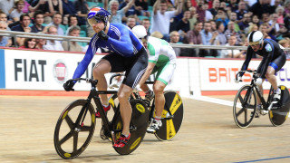 Crampton surged around the final corner past Oliva with Jason Kenny boxed in.