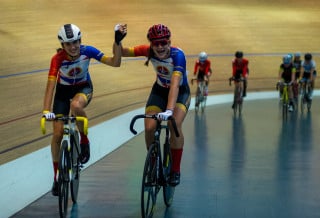 Storey racing team at the 2019 Youth and Junior National Track Championships.
