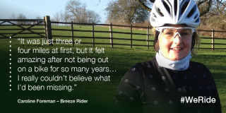 Caroline Foreman - Breezer rider