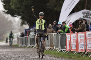 Nick Craig at the 2022 National Cyclo-cross Championships