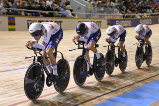 Men's team pursuit bronze, 2021 UCI Track Cycling World Championships in Roubaix