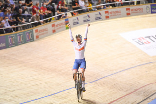 Katie Archibald, omnium gold, UCI Track Cycling World Championships Roubaix 2021