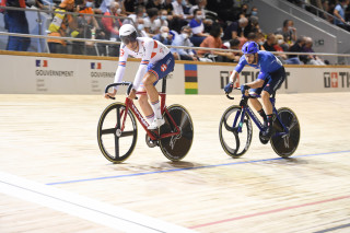 Ethan Vernon, points race, UCI Track Cycling World Championships Roubaix, 2021