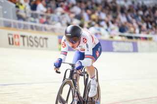 Ethan Hayter, omnium gold, 2021 UCI Track Cycling World Championships Roubaix