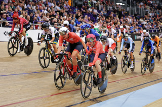 team breeze, madison, crash, laura kenny, track nations cup, glasgow