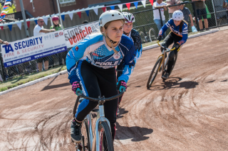 Riders at the 2019 Cycle Speedway Championships
