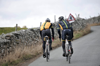 A club ride in Ilkley, West Yorkshire