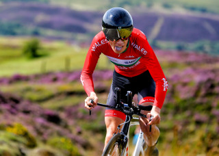 Peter Kibble of Wales competing in 2015 Junior Tour of Wales