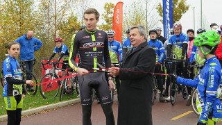 Successful opening of South Winchester Park and Ride Cycle Track