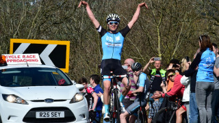 Round one of the British Cycling Junior Road Series in Powys