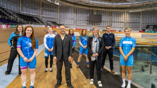 Active Travel Minister visits Sir Chris Hoy Velodrome as part of Scottish Women and Girls in Sport Week