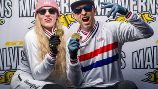 Sophie Cade and Scott Beaumont secured back-to-back wins at the National 4X and Dual Slalom Championships