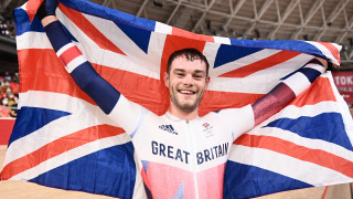 Matt Walls claims Great Britain&#039;s first track cycling gold in Tokyo