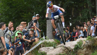 Fourth place finish for Tom Pidcock on final day of UCI Mountain Bike World Championships