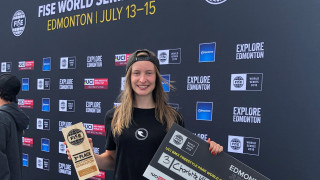 Worthington takes first world cup podium in Canada