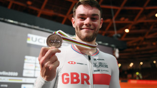 Bronze for Walls on day four of the UCI Track Cycling World Championships