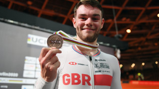 Bronze for Walls on day four of the UCI Track Cycling World Championships