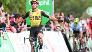 Matteo Trentin retakes OVO Energy Tour of Britain lead after Wirral stage