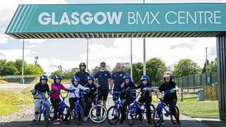 Knightswood Youngsters Learn Biking Skills in New BMX Centre
