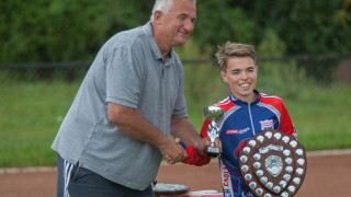 Terry Ashford awarded the Wilkinson Sword for services to Cycle Speedway