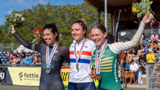 Rhys Britton and Grace Lister crowned national omnium champions at Herne Hill