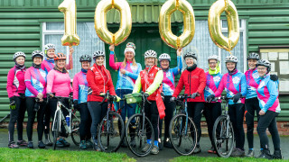 Inspirational Yorkshire volunteer Val toasts 1,000th ride - and counting