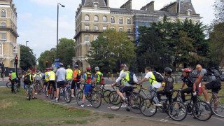 Skyride London - From the saddle