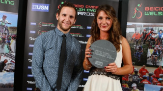 Carpenter and Thomas shine at the 2014 USN Welsh Cycling Awards