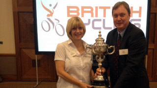 Welsh Cycling receive Sunday Mirror Trophy at British Cycling National Council