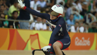 Becky James wins her second silver medal at the Rio 2016 Olympic Games