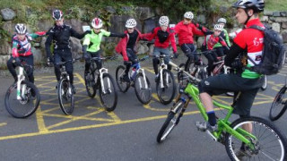 Youth mountain bikers take on the trails of Coed Y Brenin