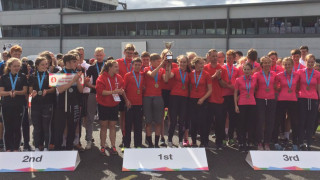 Wales defend Inter Regional Road title at the 2016 School Games
