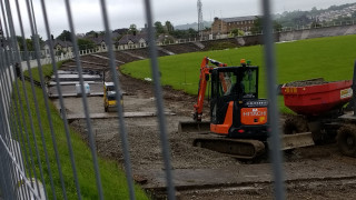 Construction begins at Carmarthen Velodrome