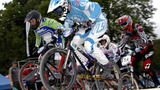Whyte and Green win British BMX titles in Manchester