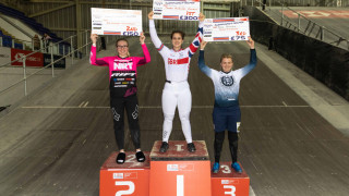 Beth Shriever and Chad Hartwell take early leads as the 2020 HSBC UK | National BMX Series gets under way in Manchester