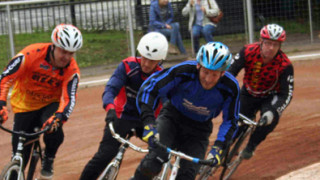 Cycle speedway Euro-Vets continues at Exeter