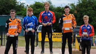 Junior rider Bacon takes maximum points on his way to HSBC UK | Cycle Speedway Elite Grand Prix round three victory