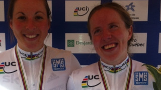 Para-cycling worlds: Turnham and Hall win silver in Tandem road race
